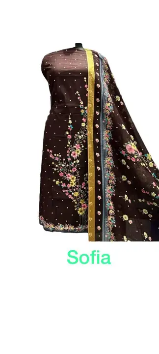 Sofia Cotton duppatta uploaded by Bhatia cloth merchant on 6/26/2023