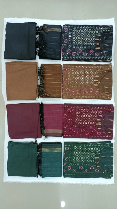 Cotton kurti with pant and dupatta|XL, XXL,3XL uploaded by ARSHIYA FASHION on 6/26/2023