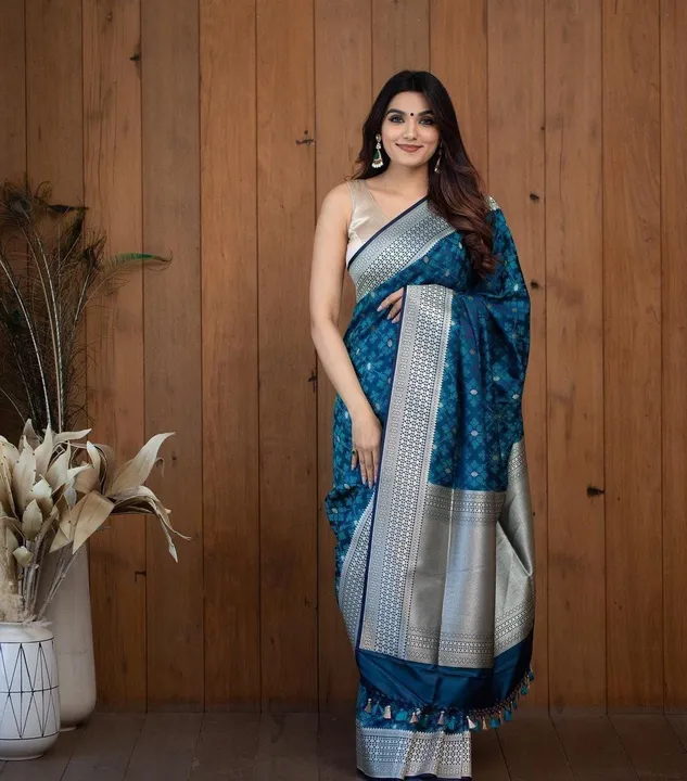 Rich pallu with allover buti design saree  uploaded by DHANANJAY CREATIONS on 6/26/2023