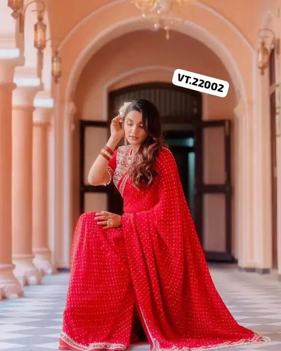 *🥻WE ARE LAUNCHING NEW SUPERHIT TRENDING SIMPLE  FOIL PRINT SAREE with MIRROR, SEQUINS, ZARI EMBROI uploaded by Vishal trendz 1011 avadh textile market on 6/26/2023