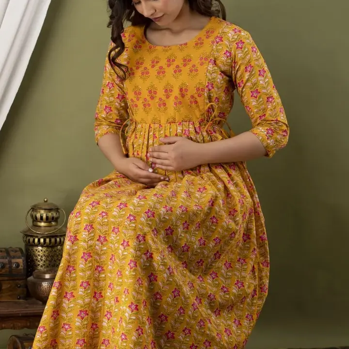 Adorning women maternity kurti uploaded by business on 6/26/2023