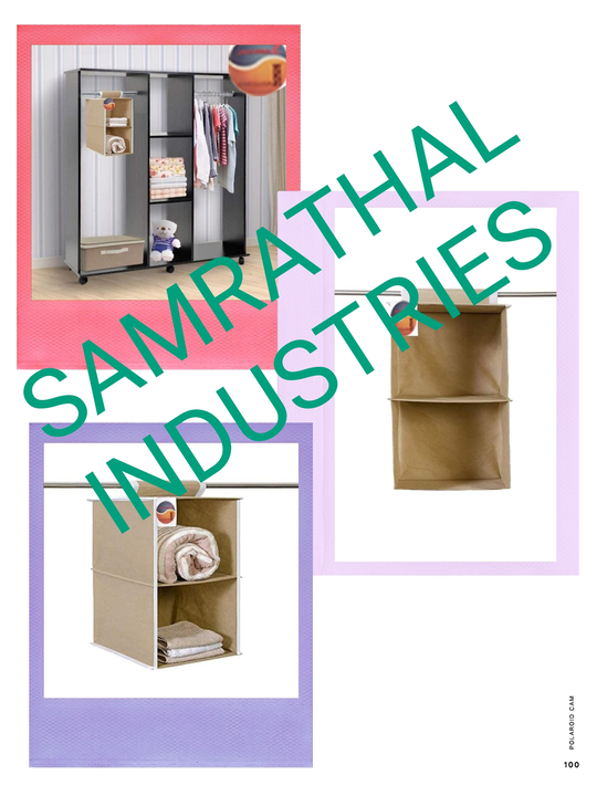 SamraThal IndusTries 2 self closet hanging organizer  uploaded by SAMRATHAL INDUSTRIES on 6/26/2023