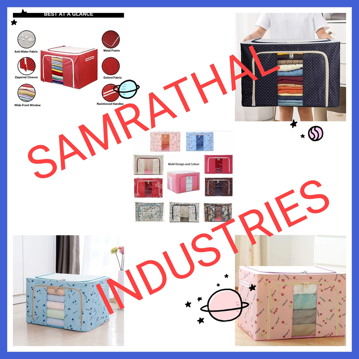 SamraThal IndusTries storage box/wardrobe organizer 66 ltr uploaded by SAMRATHAL INDUSTRIES on 6/26/2023