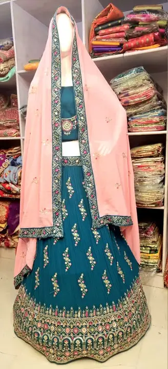 BRIDAL LEHENGA  VNY uploaded by pink Rose fashion Store  on 6/26/2023