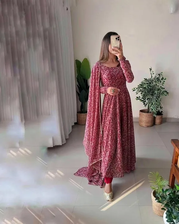 Maxy Gown With Duppata  uploaded by Rang Bhoomi on 6/26/2023