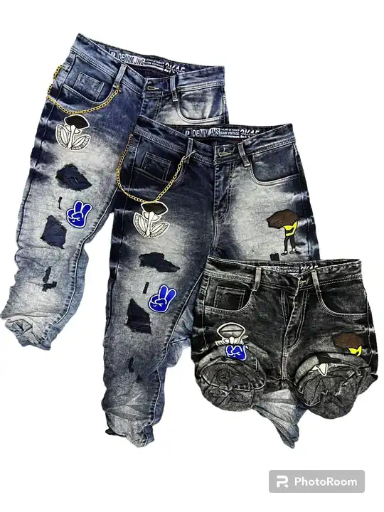 New dezine funky jeans uploaded by BRIGHT CRYSTAL JEANS on 6/26/2023