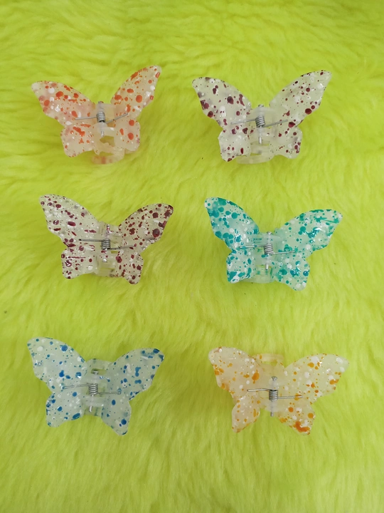 Matte butterfly clips  uploaded by business on 6/26/2023