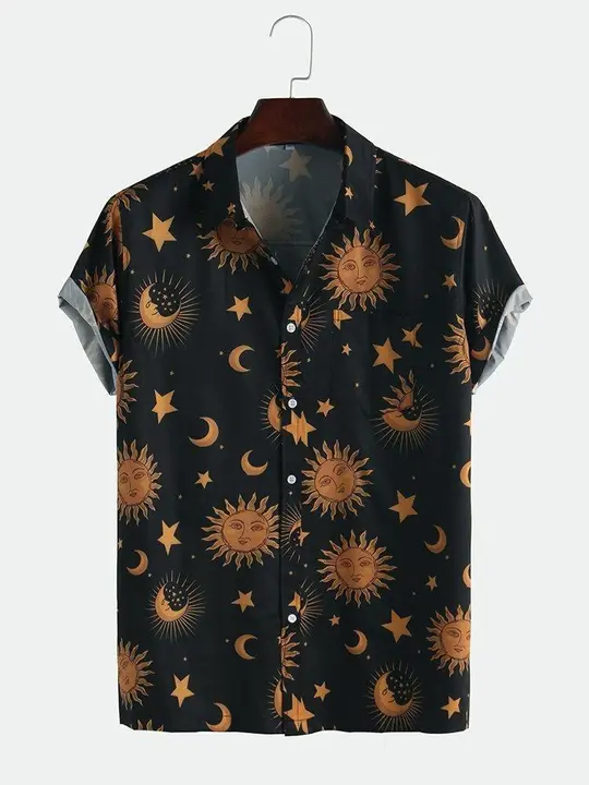 Men's premium printed half sleeve shirt  uploaded by BLACKVELVET on 6/26/2023
