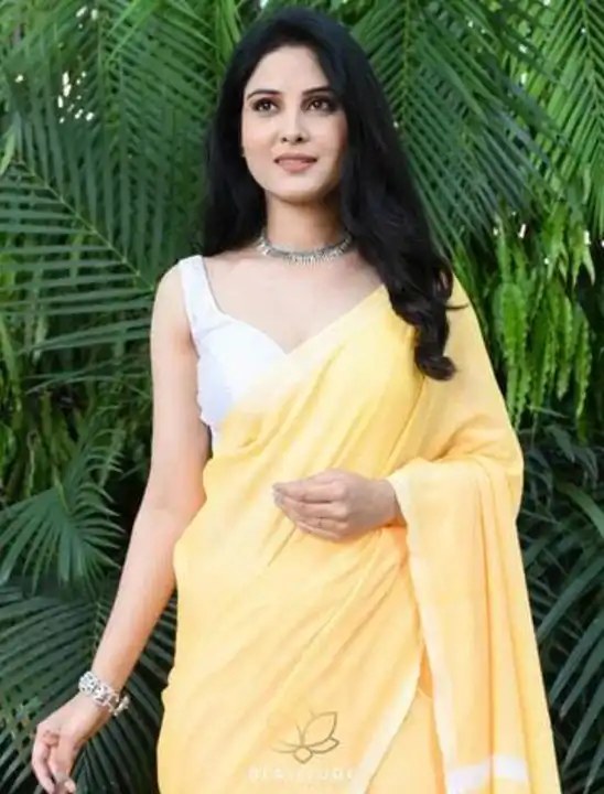 Khadi cotton saree with bp uploaded by Santipur saree on 6/26/2023