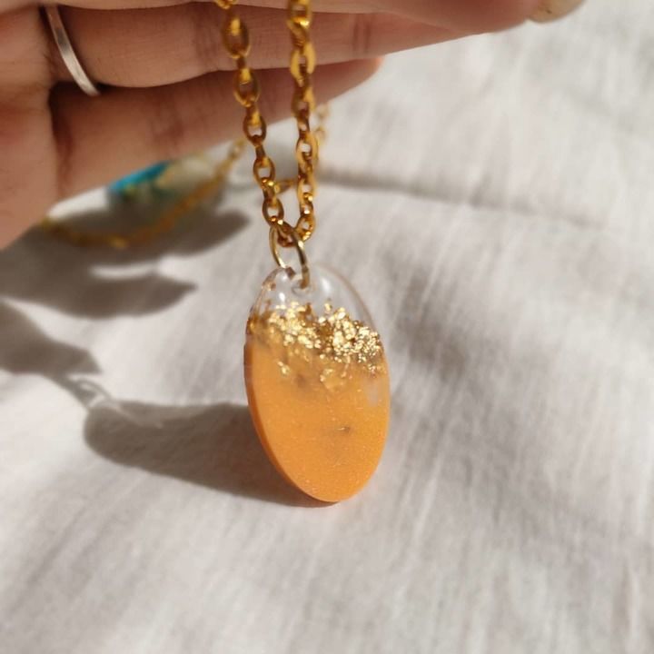 Peach Gold Pendant uploaded by business on 3/15/2021