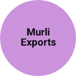 Business logo of Murli exports