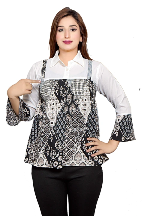 Stylish fashionable top uploaded by business on 6/26/2023