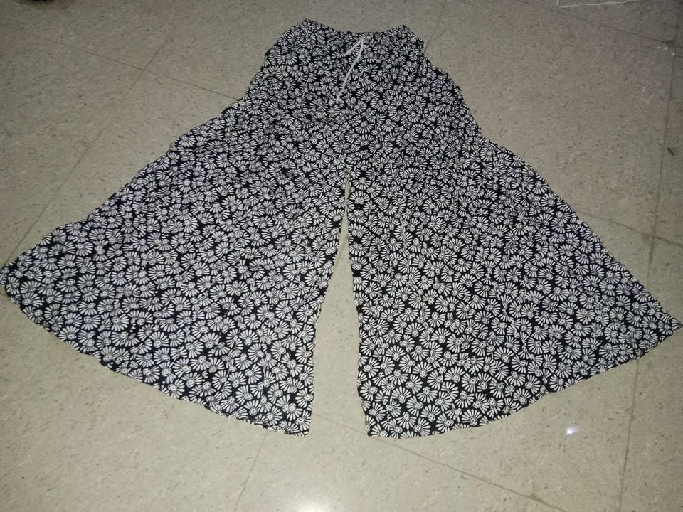 Reyon fabric plazo  uploaded by Sandeep Skirts Maker  on 6/26/2023