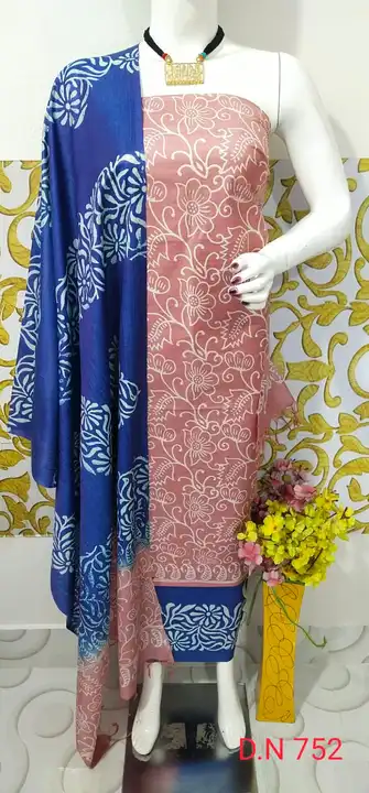Pure katan silk suit  uploaded by Ahmed handloom silk fabric on 6/26/2023