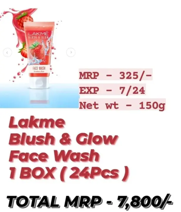 Lakme Face Wash  uploaded by Chairana on 6/26/2023