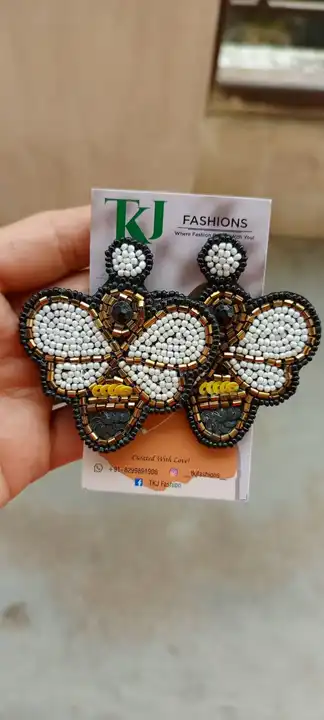 Handmade earrings uploaded by TKJ Fashions on 6/26/2023