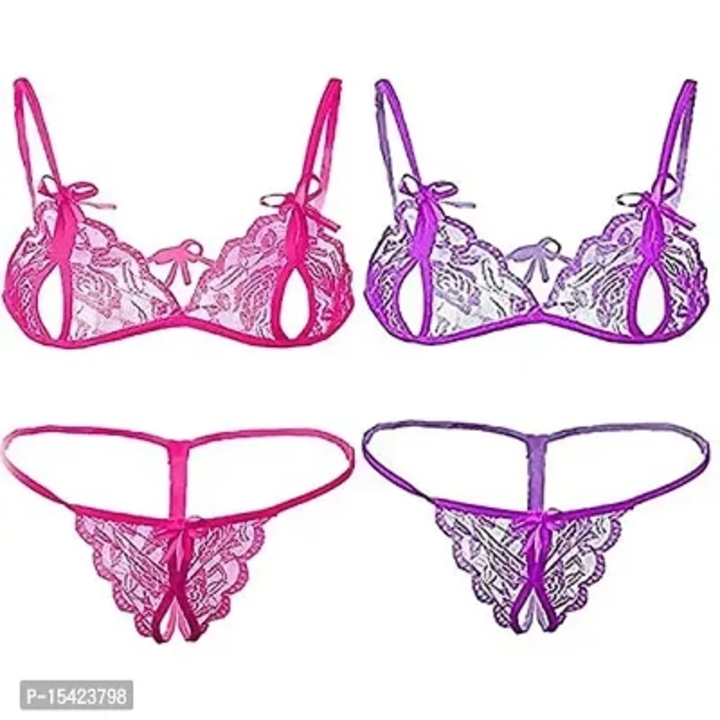Sexy Fashion Lingerie Set Net Bra Panties Set for Women|Bra Panty Set |Bra Panty Set for Women|Under uploaded by Prince Tiwari on 6/27/2023