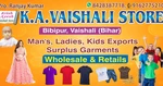 Business logo of K .A vaishali store 