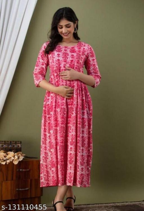 Pink maternity gown  uploaded by Joshi industries on 6/27/2023