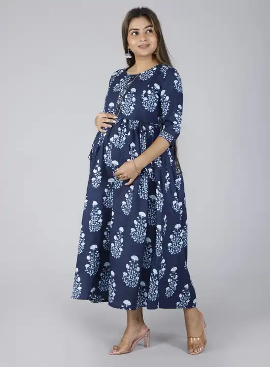 Cotton maternity gown  uploaded by Joshi industries on 6/27/2023