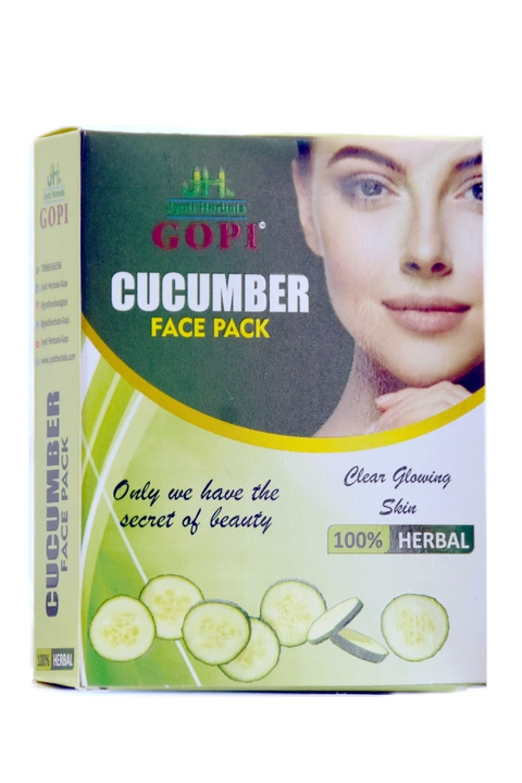 Gopi Cucumber Facepack uploaded by Jyoti herbals on 6/27/2023