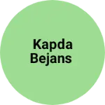 Business logo of Kapda bejans