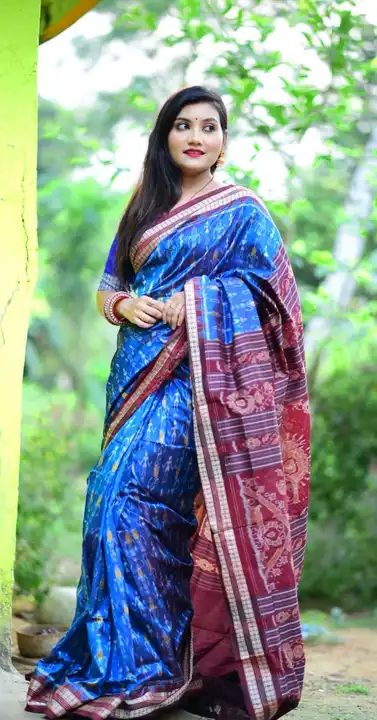 Sambalpuri Silk Saree ✅ uploaded by MEHER Weavers on 6/27/2023
