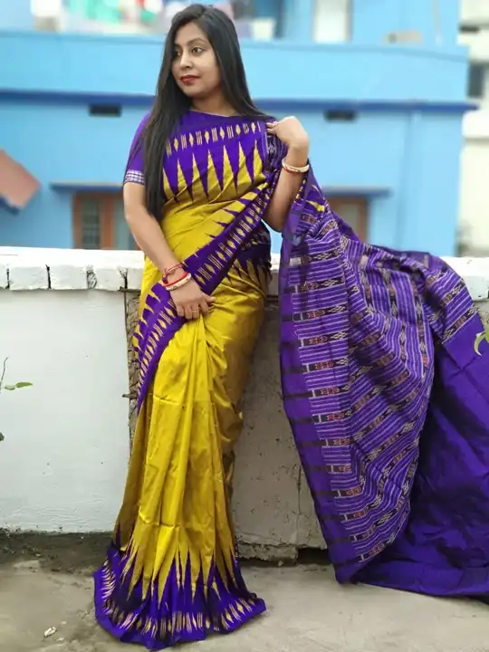 Sambalpuri Silk Saree ✅ uploaded by MEHER Weavers on 6/27/2023