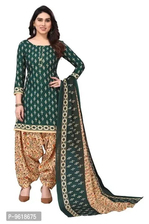 Stylish Fancy Cotton Printed Unstitched Dress Material Top With Bottom And Dupatta Set For Women uploaded by Prince Tiwari on 6/27/2023