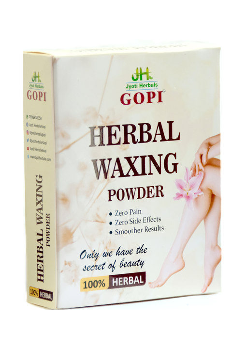 Gopi herbal waxing powder uploaded by business on 6/27/2023