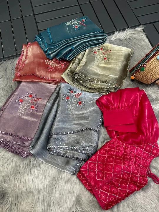 *Pure  shining organza collection || Mehwish*

*BE SIMPLE AS EVERYONE IS FINDING THIS QUALITY IN OTH uploaded by Vishal trendz 1011 avadh textile market on 6/27/2023