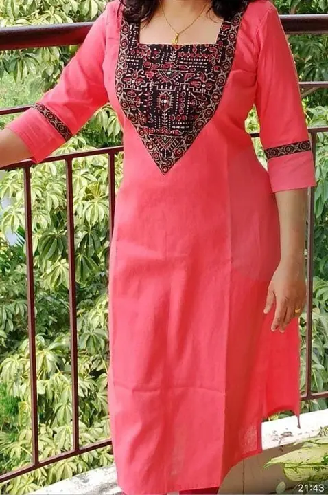 Cotton kurti with heavy digital print  uploaded by G V CREATION on 6/27/2023