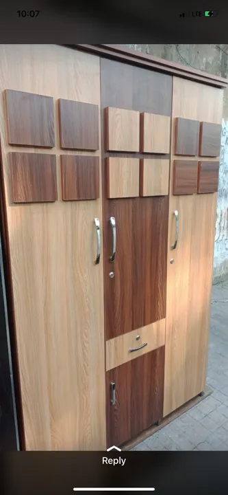 Engineering wood wardrobe 3door uploaded by Furniture on 6/27/2023