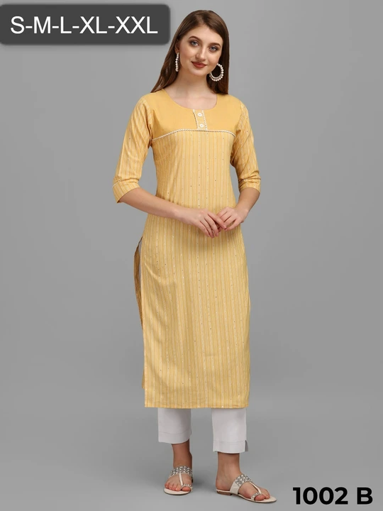Striped South Cotton Kurta WS540 | Backless blouse designs, Cotton kurti  designs, Clothes for women