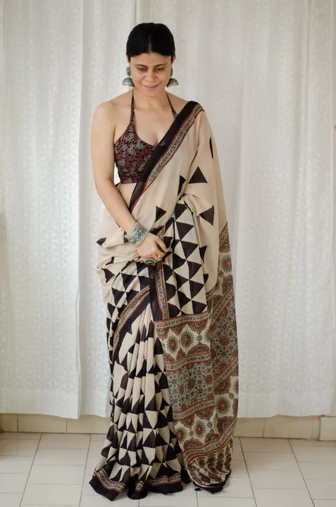 Printed saree  uploaded by RV FASHION on 6/27/2023