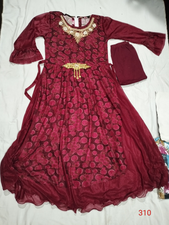 Long frock  uploaded by Maharani Traders on 6/27/2023