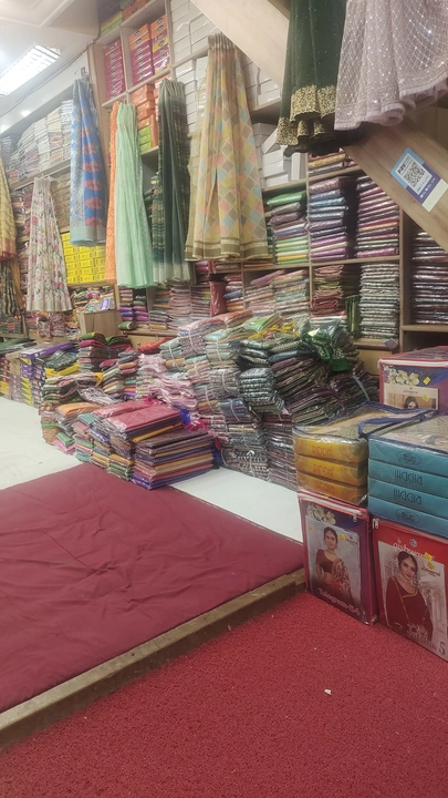 Visiting card store images of Rama Krishna silk and sarees