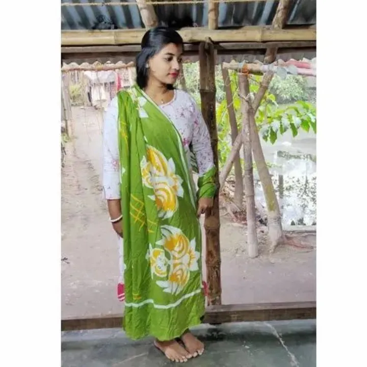 Tussar dupatta  uploaded by business on 6/27/2023
