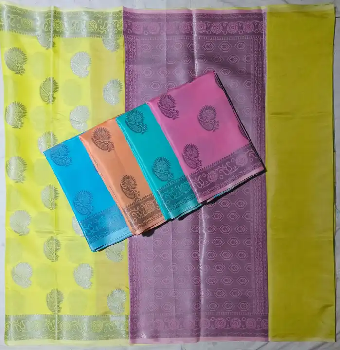 Cotton silk saree uploaded by Fiza Silk Exports on 6/27/2023