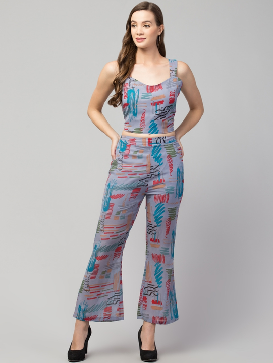 Womens Printed Co-ord set uploaded by Bitsy Owl on 6/27/2023