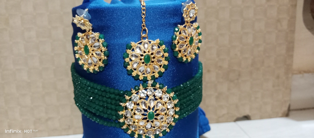 Aishwarya choker  uploaded by Shree bhavani jewelry  on 6/27/2023