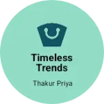 Business logo of Timeless trends
