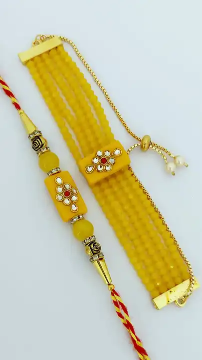 Rakhi collection uploaded by Pragya Handicraft  on 6/27/2023