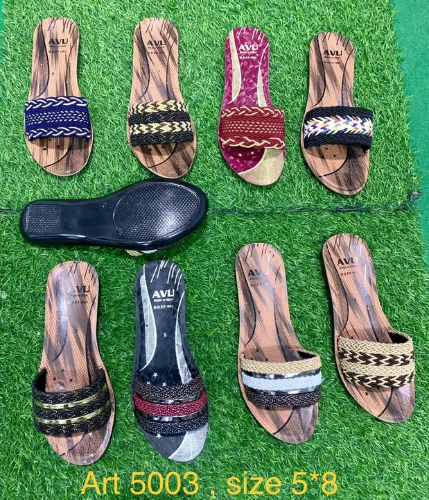 Ladies pu slippers good quality  uploaded by Anand Footwear on 6/27/2023