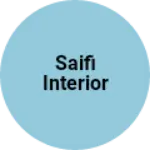 Business logo of saifi Interior
