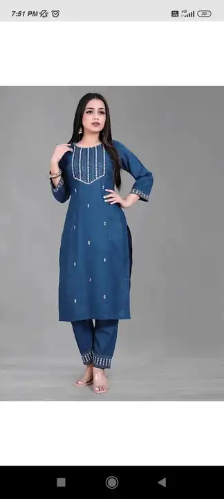 *2PCS COLLECTION*
*KURTI WITH PENT STOCK*
*FABRIC COTTON BLEND*

*EMBROIDERY. WORK DESIGN*

 uploaded by M A Fashion on 6/27/2023