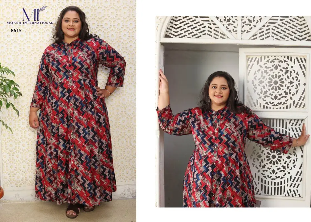 BIG SIZE R 2706 Plus Size Kurti uploaded by GS Traders on 6/27/2023