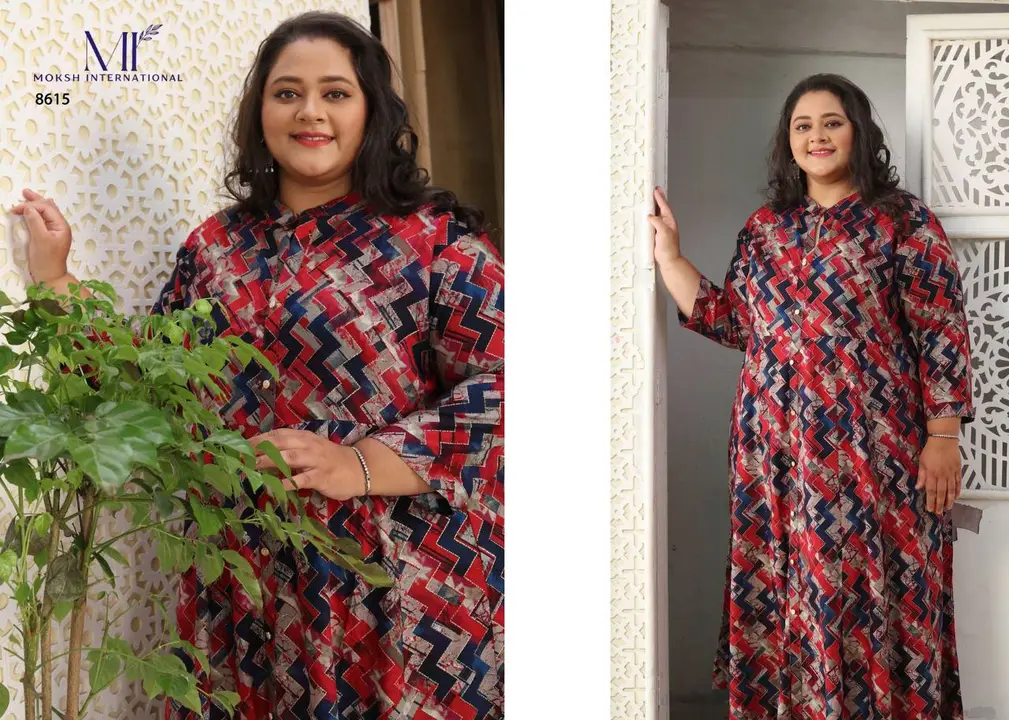 BIG SIZE R 2706 Plus Size Kurti uploaded by GS Traders on 6/27/2023