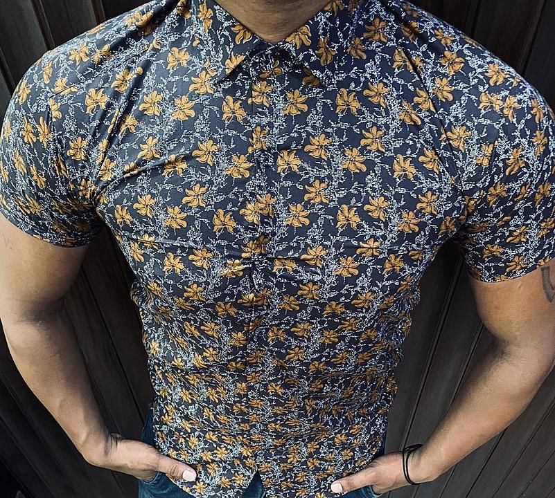 Printed half shirts uploaded by business on 7/15/2020