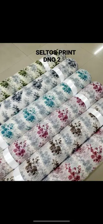 Tissue print curtains  uploaded by Sahayak Traders on 6/28/2023